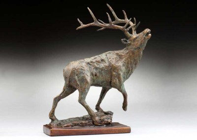 Rustic Elk Sculpture | The Challenge
