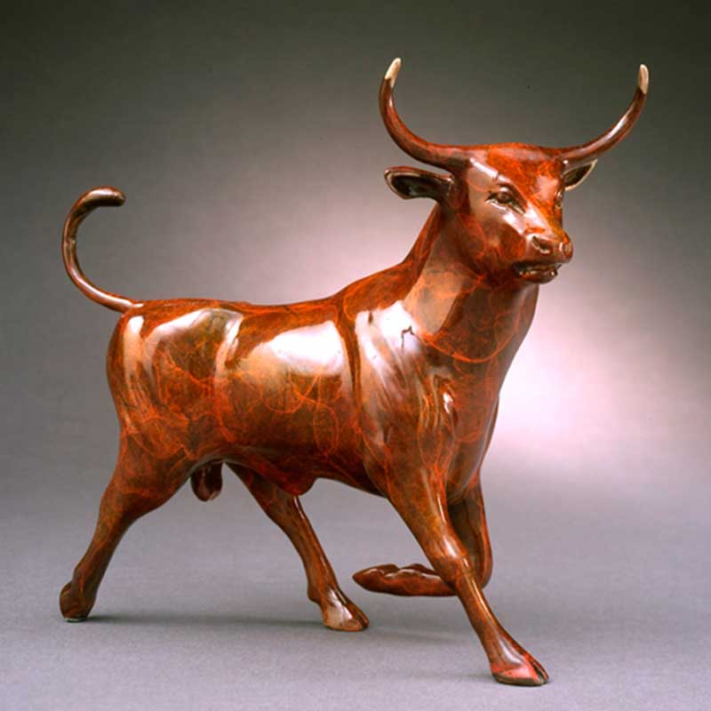Bronze Bull Sculpture, El Toro