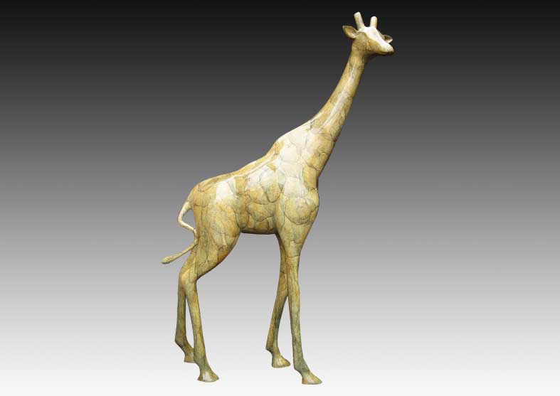 Giraffe Bronze Statue | Gentle Giant II