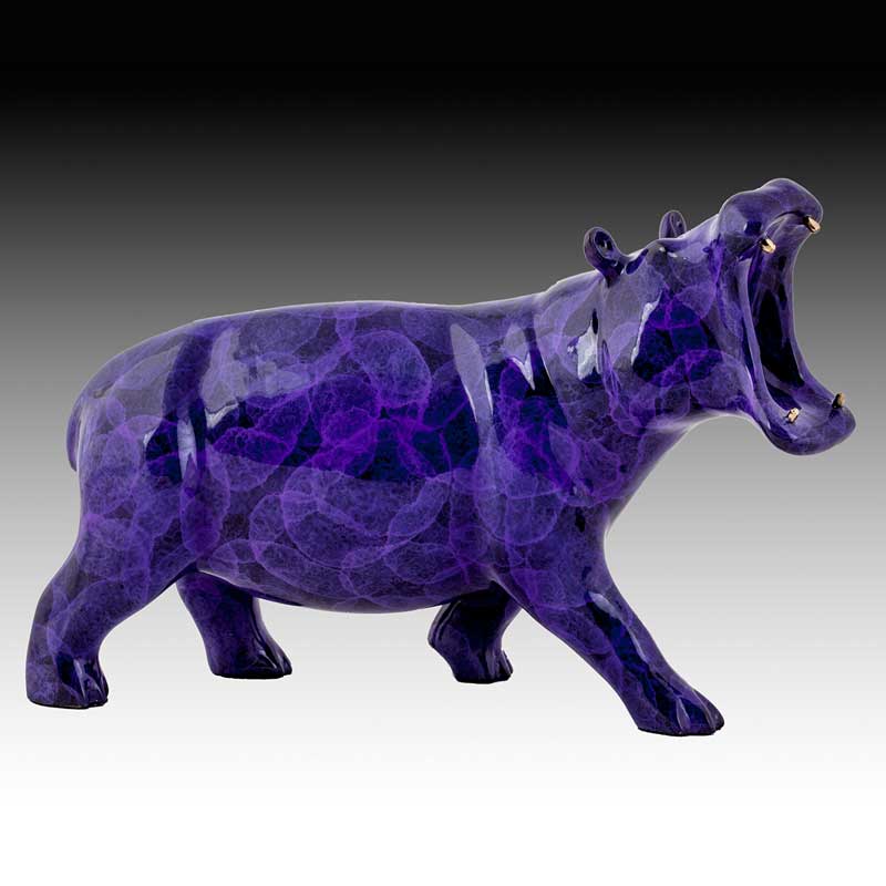Purple Bronze Hippo