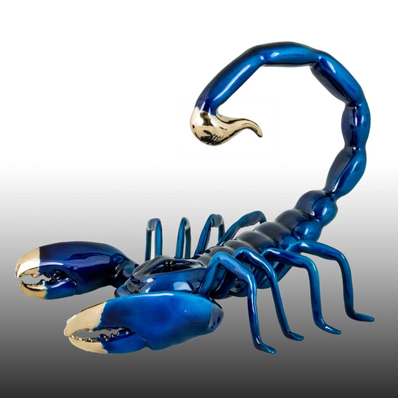 Neon Blue Scorpion left