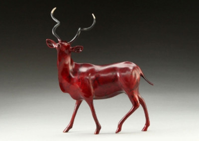 African Antelope Bronze Sculpture | Greater Kudu