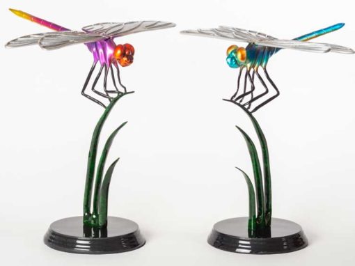 Dragonfly Bronze Sculpture –  Aerial Acrobat