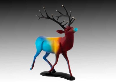 Elk Bronze Sculpture | Color Me Gone