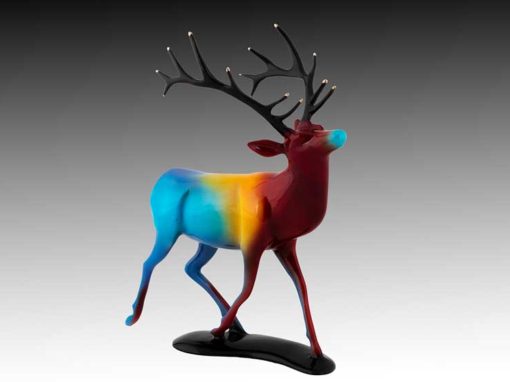 Elk Bronze Sculpture | Color Me Gone