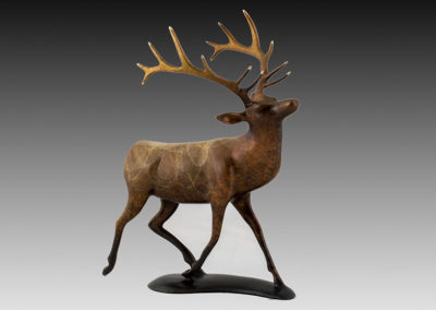 Elk Bronze Sculpture | Out A Here!