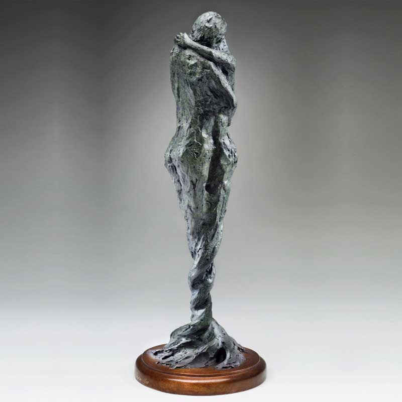 Figurative Sculpture, Entwined Spirits