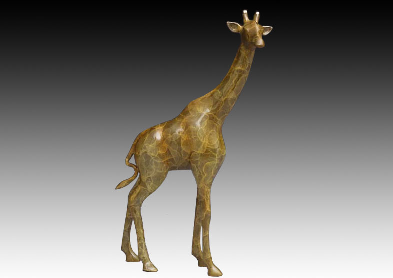 Gentle Giant | Giraffe Bronze Sculpture