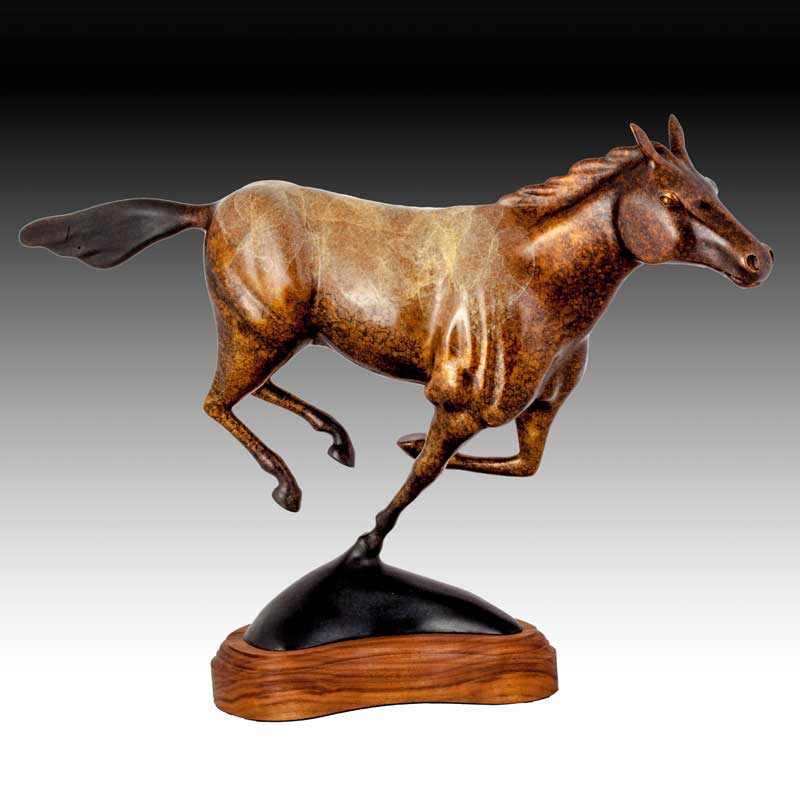 Horse Sculpture, Wild Horse