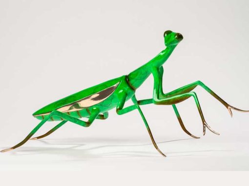 Praying Mantis Bronze Sculpture – Let us Pray