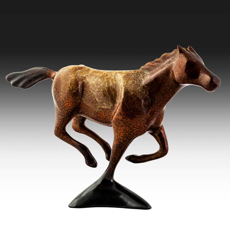 Wildfire Horse Bronze Sculpture